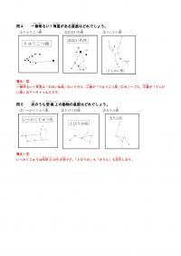 星座のクイズ(解答)2画像