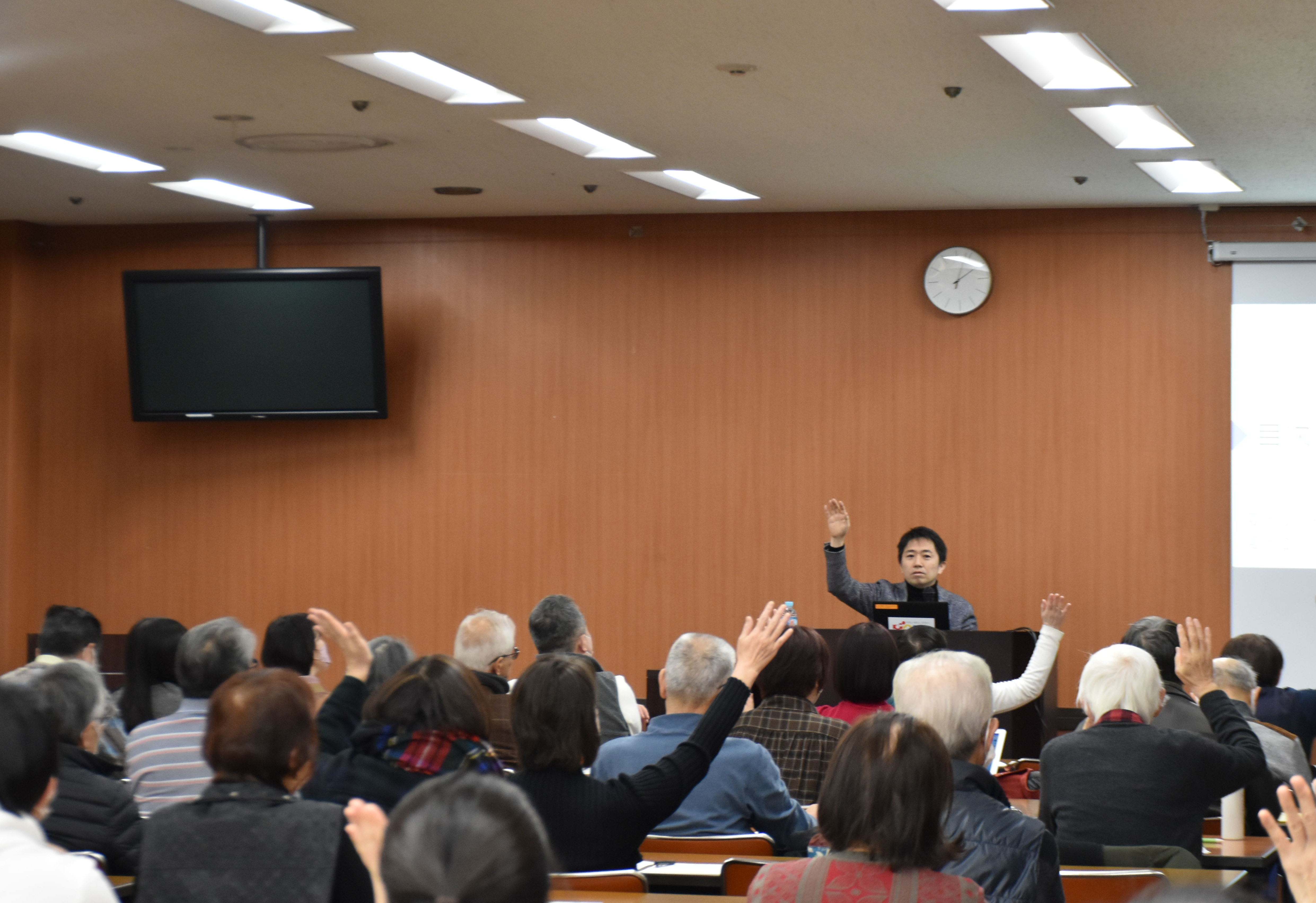現代課題講座の様子