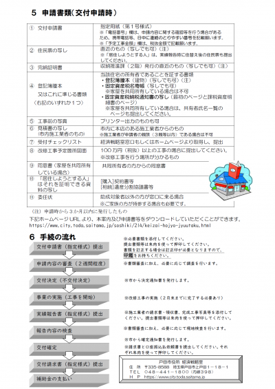 令和7年度住宅改修資金助成制度（裏）