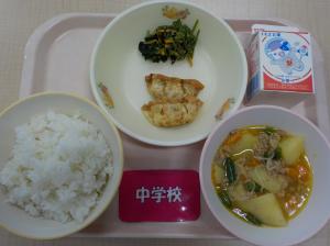 7月1日給食の写真