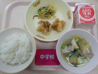 7月15日給食の写真