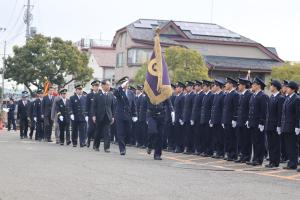 令和７年査閲の様子