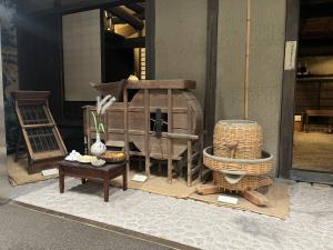 お月見展示風景